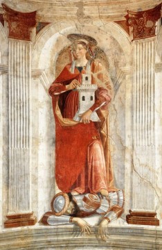 St Barbara Florenz Renaissance Domenico Ghirlandaio Ölgemälde